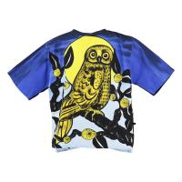 ราคา YODYOKO เสื้อตัวหลวม ยูนิเซ็กส์ สีน้ำเงิน ลายนกฮูกกับพระจันทร์ F (GRMKPPR000084503)