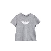 ราคา EMPORIO ARMANI เสื้อยืดเด็กโตผู้ชายแขนสั้น CTY สีเทา 24 Month (CDS14867439)