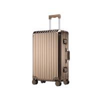 ราคา BAGGAGE LUGGAGE กระเป๋าเดินทางล้อลาก HIROTO ALUMINIUM 20 นื้ว สีทอง 20 In (MKP1782306)
