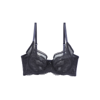 ราคา BSC Lingerie ชุดชั้นในผู้หญิงลูกไม้ มีโครง ซีทรู รุ่น BB1446BL - สีดำ D70 (MKP1739901)