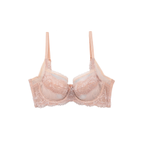 ราคา BSC Lingerie ชุดชั้นในผู้หญิงลูกไม้ มีโครง ซีทรู รุ่น BB1446BE - สีเบจ C80 (MKP1740081)