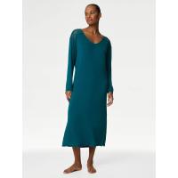 ราคา Marks & Spencer ชุดนอนกระโปรงผู้หญิง Body Soft Lace Detail สีDark Teal S (CDS13057510)
