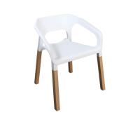 ราคา U-RO DECOR Concord (คองคอร์ด) เก้าอี้ดีไซน์เก้าอี้พักผ่อน มีทีท้าวเเขนขาไม้บีช สีขาว (MKP0749499)