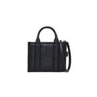 ราคา MARC JACOBS กระเป๋าโท้ท THE DTM MONOGRAM SMALL LEATHER TOTE BAG สี BLACK One Size (MKP1792120)