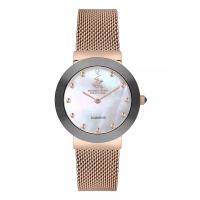 ราคา BEVERLY HILLS POLO CLUB นาฬิกาข้อมือผู้หญิง รุ่น BP3609X.420,สาย Stainless Steel, สีโรสโกลด์ (MKP1791926)