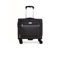 ราคา HQ LUGGAGE กระเป๋าเดินทางผ้า ไนลอน ขนาด 17 นิ้ว ระบบล็อค TSA 4 ล้อคู่ รุ่น 8861-99 สีน้ำตาล (MKP1792185)