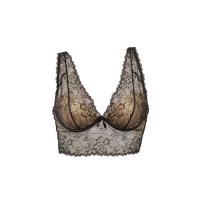 ราคา BSC Lingerie ชุดชั้นในผู้หญิงเซ็กซี่ลูกไม้ รูปเเบบเสริมโครง BB4398 สีดำ D70 (MKP1784477)