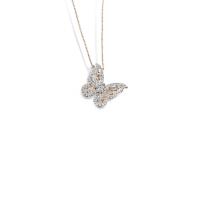 ราคา Jubilee Diamond จี้เพชรไม่รวมสร้อย Petite Butterfly Glimmer - สีพิงค์โกลด์ (MKP1795176)