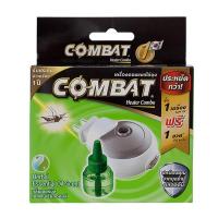 ราคา COMBAT เครื่องไล่ยุงไฟฟ้าพร้อมน้ำยาเติม กลิ่นเฮอร์เบิล ขนาด 29 มล. (MKP1218262)