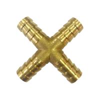 ราคา GIANTTECH ข้อต่อทองเหลืองสวมสายยางสี่ทางตัว X รุ่น XH4 ขนาด 4 หุน (1/2 นิ้ว) (MKP1129267)