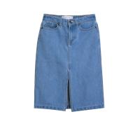 ราคา DEFRY 01 กระโปรงยีนส์เด็กโตผู้หญิง ผ่าหน้า สีฟ้า 10 US (CDS14504631)