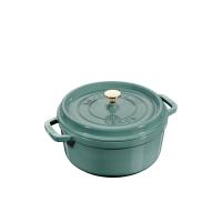 ราคา Zwilling หม้อเหล็กหล่อทรงกลม Staub ขนาด 24 ซม. สี Eucalyptus (CDS10036006)