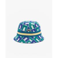 ราคา LACOSTE หมวกทรงบัคเก็ต พิมพ์ลาย ผ้าแจ็คการ์ด สีขาว M (MKP1801100)