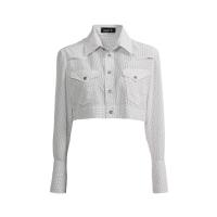 ราคา Senada เสื้อเชิ้ตครอปผู้หญิวแขนยาวลายจุด 38 EU (MKP1802184)