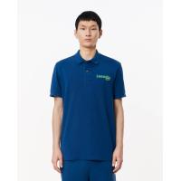 ราคา LACOSTE เสื้อโปโลรุ่น L.12.12 ผ้าคอตตอนปิเก้ สีน้ำเงิน L (MKP1800126)