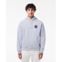 ราคา LACOSTE เสื้อฮู้ดลาคอสท์ รุ่น Heritage ผ้าฟลีซ สีฟ้าอ่อน L (MKP1800270)