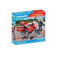 ราคา Playmobil ดับเพลิง มอเตอร์ไซค์ดับเพลิง (MKP1741776)