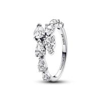 ราคา PANDORA แหวน Sterling silver ring with clear cubic zirconia สีเงิน 58 (MKP1806338)