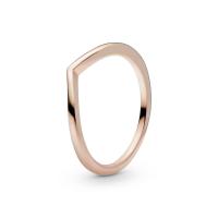 ราคา PANDORA แหวน Wishbone PANDORA Rose ring สีโรส 56 (MKP1808337)