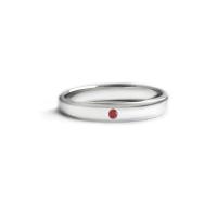 ราคา FINEJEWELTHAI แหวนทับทิม-แหวนเงิน-ทับทิมแท้-เงินแท้925-แหวนพลอยแท้-แหวนประจำเดือนเกิด-R1413rb สีเงิน 53 (MKP1003265)