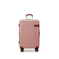 ราคา HQ LUGGAGE กระเป๋าเดินทาง ขนาด 24 นิ้ว ระบบล็อค TSA 4 ล้อคู่ รุ่น 8835 สีชมพู 24 In (MKP1252422)