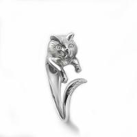 ราคา FINEJEWELTHAI แหวนเงิน-แหวนแมว-แหวนน้องแมว-แหวนเกลี้ยง-เงินแท้-R138300 สีเงิน 55 (MKP0741708)