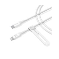 ราคา Anker สายชาร์จ iPhone Anker 541/542 USB-C to Lightning Cable (Bio-Based 6ft/180cm) สีขาว (MKP1631001)