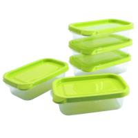 ราคา Micronware กล่องอาหารทรงเหลี่ยม Chef Box MICRON WARE รุ่น JCP-6071 ขนาด 225 มล. (แพ็ค 5 ใบ) สีเขียว (MKP1169804)