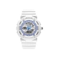 ราคา JULIUS นาฬิกาข้อมือผู้หญิง JA-1276 B สีขาวขอบน้ำเงิน สายซิลิโคน (MKP0596774)