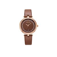 ราคา Julius นาฬิกาข้อมือผู้หญิง รุ่น JA-1330 D สีน้ำตาล สายหนัง แบรนด์เกาหลี แฟชั่นฮิตของแท้ (MKP1107165)