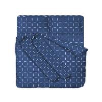 ราคา Dunlopillo ชุดผ้าปูที่นอน+ผ้านวม รุ่น LONDON BLUE : DL-LB-04 5ฟุต(6ชิ้น) สีฟ้า (MKP1596415)