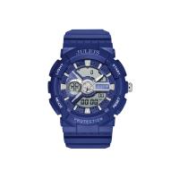 ราคา JULIUS นาฬิกาข้อมือผู้หญิง JA-1299 C สีน้ำเงิน สายซิลิโคน (MKP0724414)
