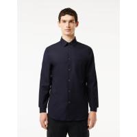 ราคา LACOSTE เสื้อเชิ้ตผู้ชายลาคอสท์ ทรงพอดีตัว สีกรมท่า 39 (GRMKPPR000141355)