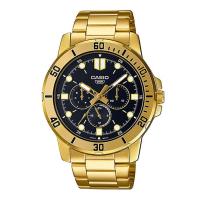 ราคา CASIO นาฬิกาข้อมือ Unisex รุ่น MTP-VD300G-1EUDF สีดำ (MKP1514937)