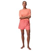 ราคา MARKS & SPENCER เซ็ตชุดนอนกางเกงขาสั้นผู้หญิง Cotton Modal พิมพ์ลาย สี Pumpkin 6 UK (CDS13352684)