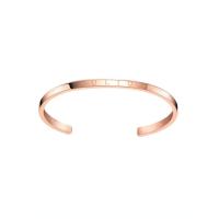 ราคา JULIUS กำไลข้อมือผู้หญิง JSB-078 B สีโรสโกลด์ ดีไซน์มินิมอล สลักโลโก้ แมทช์คู่นาฬิกาเพิ่มความลัคชูรี่ (MKP1139284)