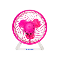 ราคา ACCORD PREVAIL พัดลมตั้งโต๊ะขนาดเล็ก 'TURBO DT78-PINK (MKP1766020)