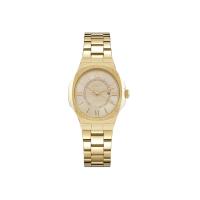 ราคา JULIUS นาฬิกาข้อมือผู้หญิง JA-1461 C สีทอง ประดับเพชร ตัวเลขโรมัน สายสแตนเลส (MKP1804058)
