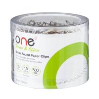 ราคา ONE ลวดเสียบกระดาษกลม 33มม. เงิน ONE 100433Z (MKP0983883)