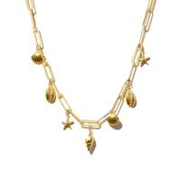 ราคา SHEPENDENCE สร้อยโชคเกอร์โซ่บางหอยมัลดีฟส์ สีทอง (MKP1048642)