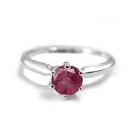 ราคา FINEJEWELTHAI แหวนทับทิม-แหวนเงิน-แหวนพลอย-ทับทิมแท้-เงินแท้-R1184rb สีเงิน 55 (MKP0641091)