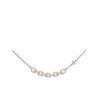 ราคา Gems Pavilion สร้อยคอ The Chain Necklace สี Pink Gold (MKP1050287)