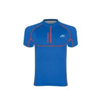 ราคา SPANDEX เสื้อปั่นจักรยานแขนสั้น CS002 สีน้ำเงิน/ส้ม S (MKP0628373)