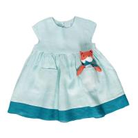 ราคา Tiny Moon ชุดกระโปรงเด็กผู้หญิงรุ่น Lola สีมิ้นท์พร้อมตุ๊กตาหมาจิ้งจอก (MKP0877442)