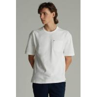 ราคา MC JEANS เสื้อยืดแขนสั้นผู้ชาย ทรงโอเวอร์ไซส์ Mc Makoto สีขาว MTSZ787 S (MKP1135216)