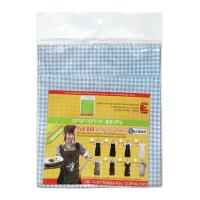 ราคา THAIWATSADU ผ้ากันเปื้อนเต็มตัวสายไขว้หลัง รุ่น APS สีฟ้า - ขาว (MKP1069924)