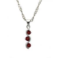 ราคา FINEJEWELTHAI จี้โกเมน-จี้เงิน-โกเมนแท้-สร้อยคอเงิน-P1009gm สีเงิน (MKP0824052)