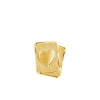 ราคา PRIMA ต่างหูผู้หญิงทองคำ 99.9% รูปไพ่โพแดง Wonderland Collection NG1E4247-SG (ราคาต่อชิ้น) (MKP1814199)