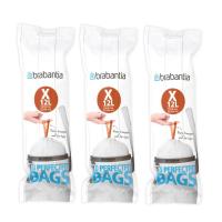 ราคา Brabantia ถุงขยะ สำหรับถังขยะขนาด X 10-12 ลิตร จำนวน 3 ม้วน 60ใบ (MKP1135456)