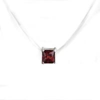 ราคา FINEJEWELTHAI จี้โกเมน-จี้เงิน-โกเมนแท้-P1088gm00e สีเงิน (MKP0886634)